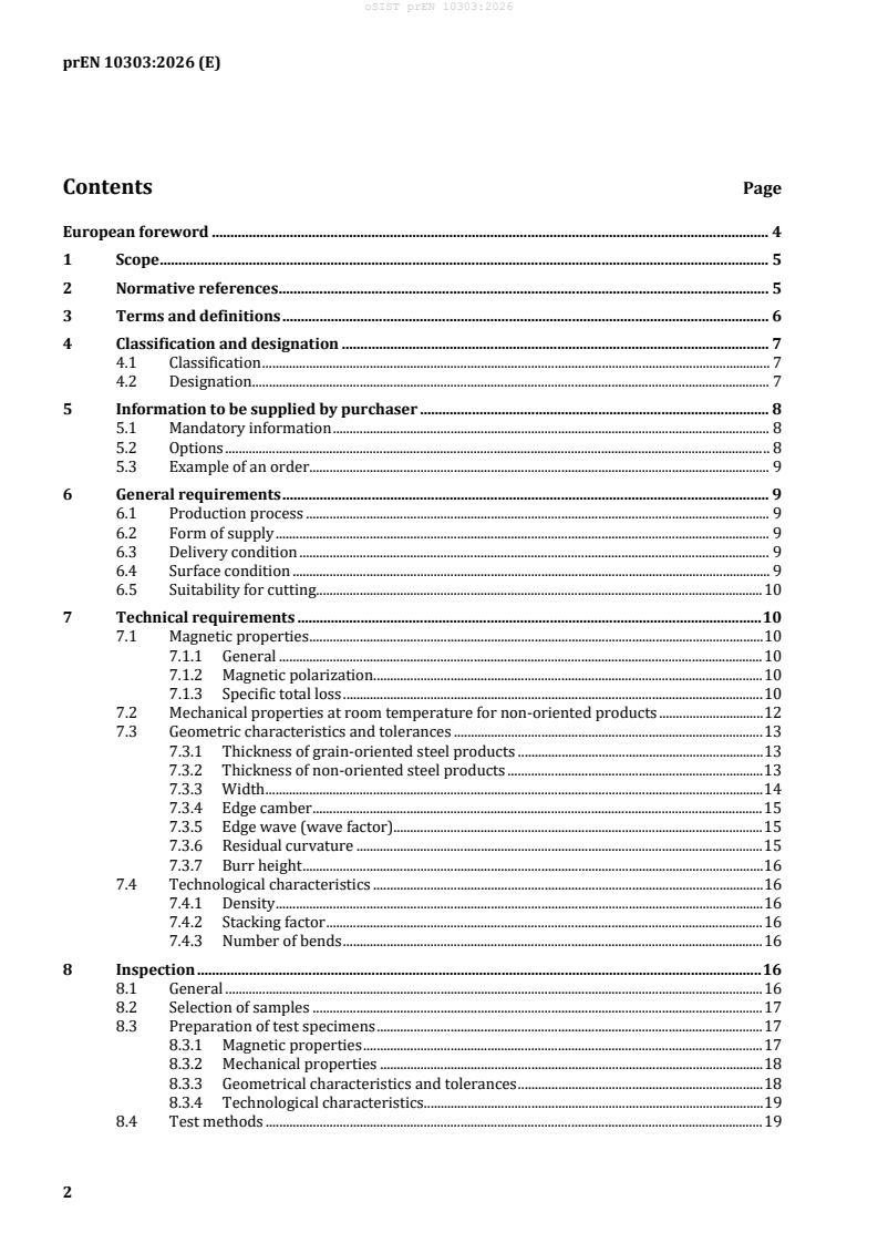 prEN 10303 prEN 10303:2026 - Page 4 preview