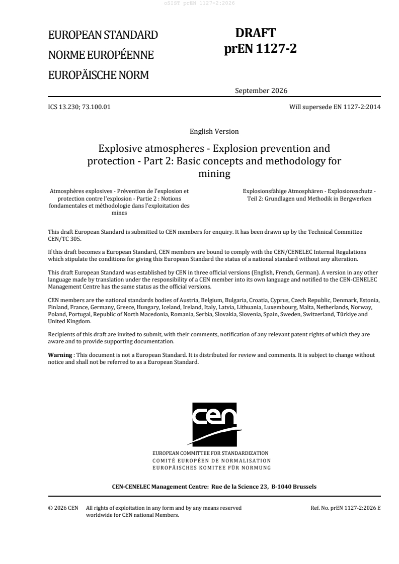 prEN 1127-2 prEN 1127-2:2026 - Page 3 preview