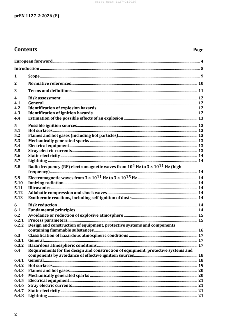 prEN 1127-2 prEN 1127-2:2026 - Page 4 preview