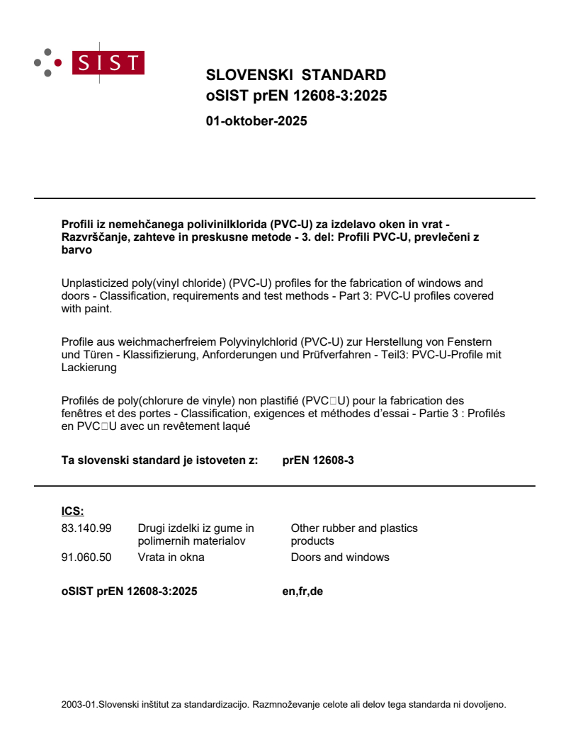 prEN 12608-3:2025
