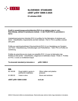 prEN 12608-3:2025 - Page 1 preview