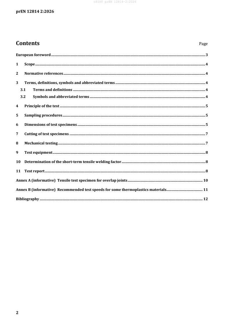 prEN 12814-2 prEN 12814-2:2026 - Page 4 preview