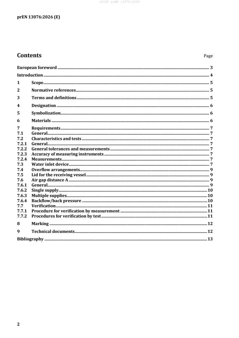 prEN 13076 prEN 13076:2026 - Page 4 preview