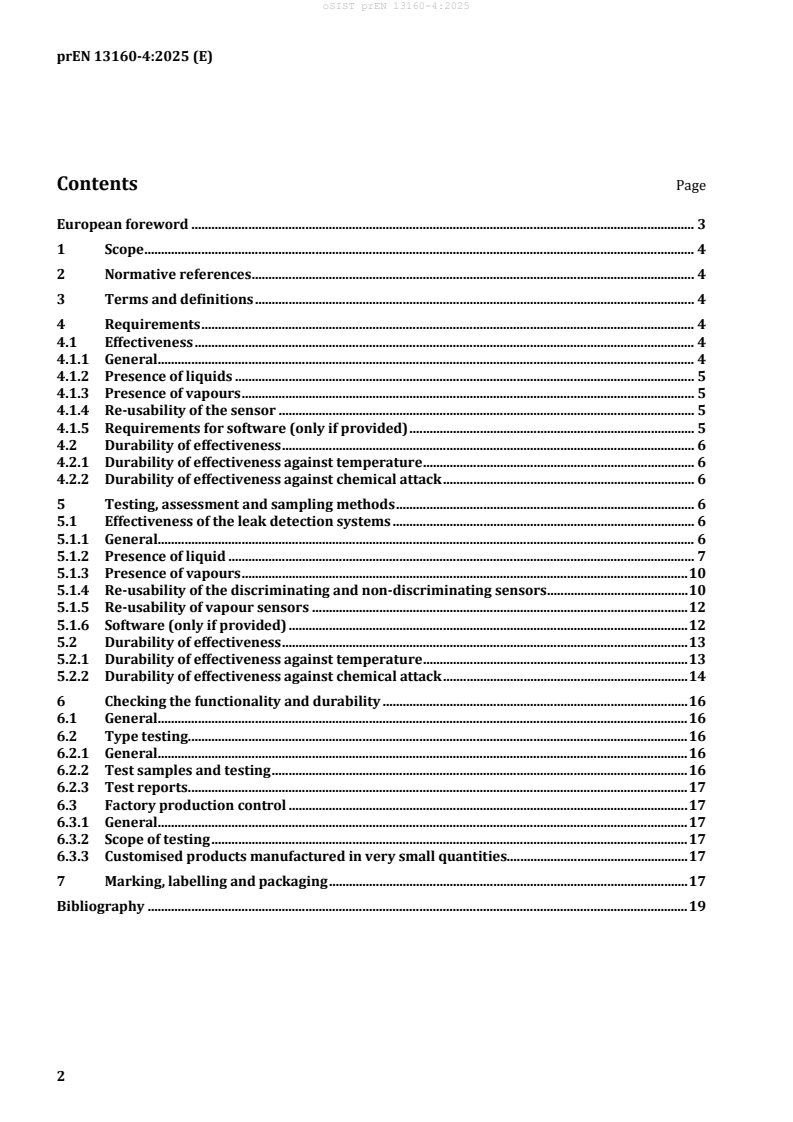 oSIST prEN 13160-4:2025 oSIST prEN 13160-4:2025 - Page 4 preview