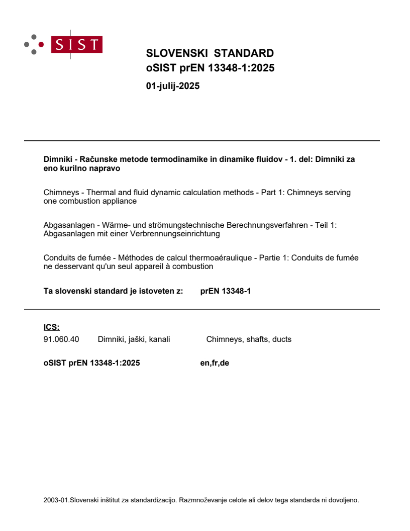 prEN 13348-1:2025