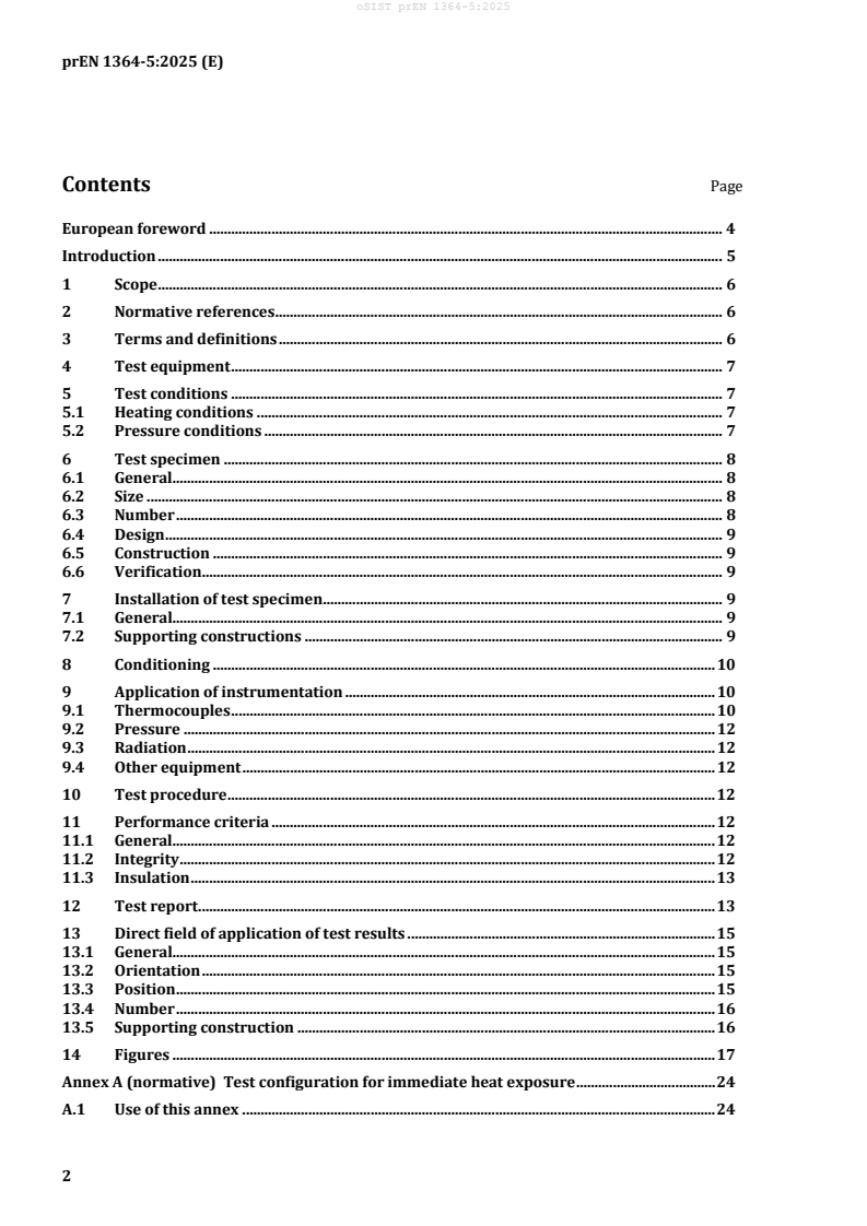 oSIST prEN 1364-5:2025 oSIST prEN 1364-5:2025 - Page 4 preview