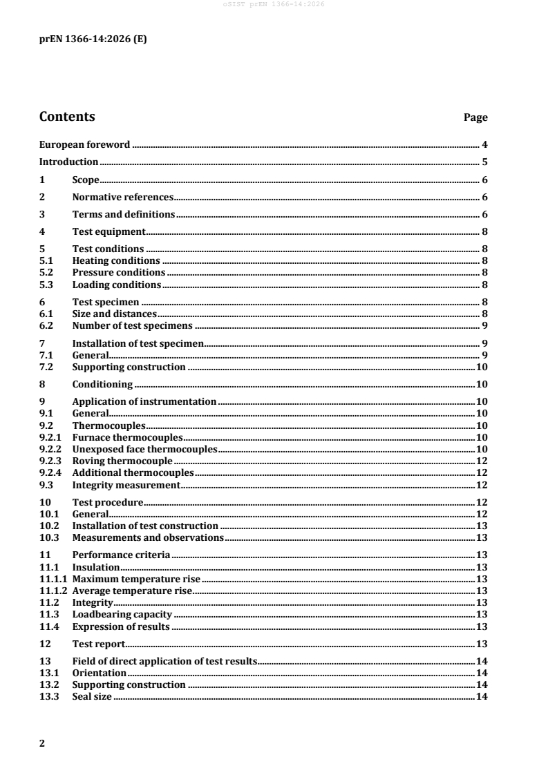 prEN 1366-14 prEN 1366-14:2026 - BARVE - Page 4 preview