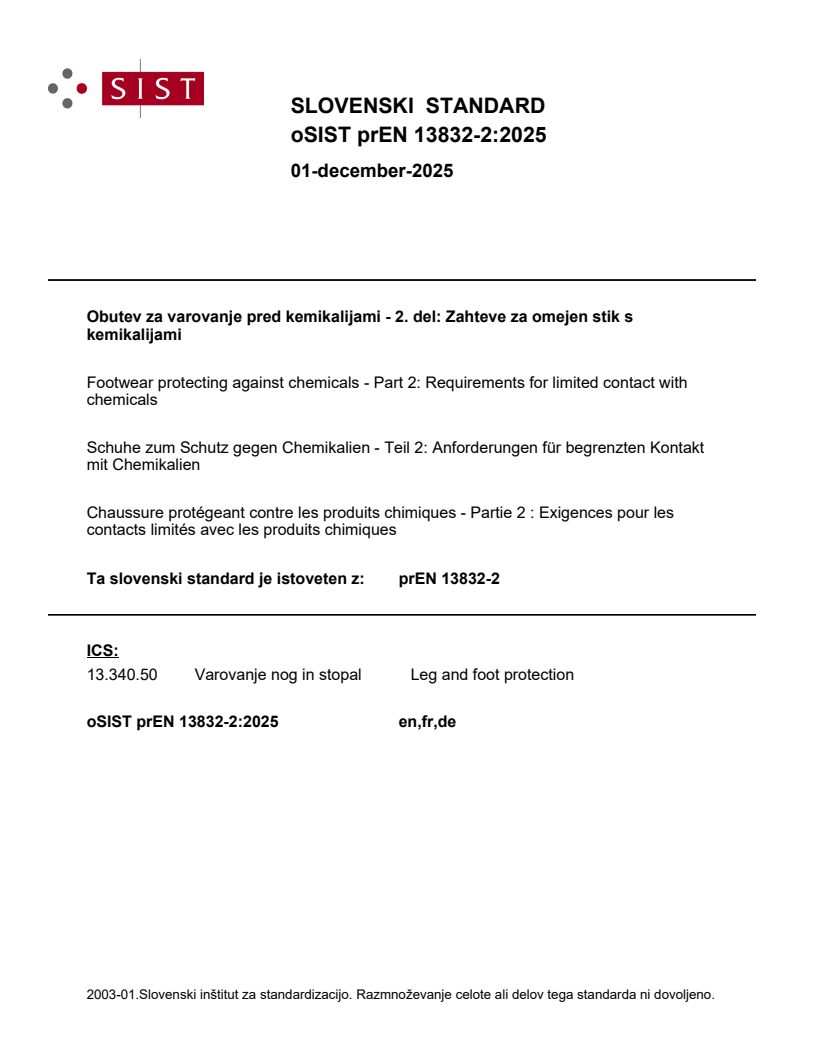 prEN 13832-2 prEN 13832-2:2025