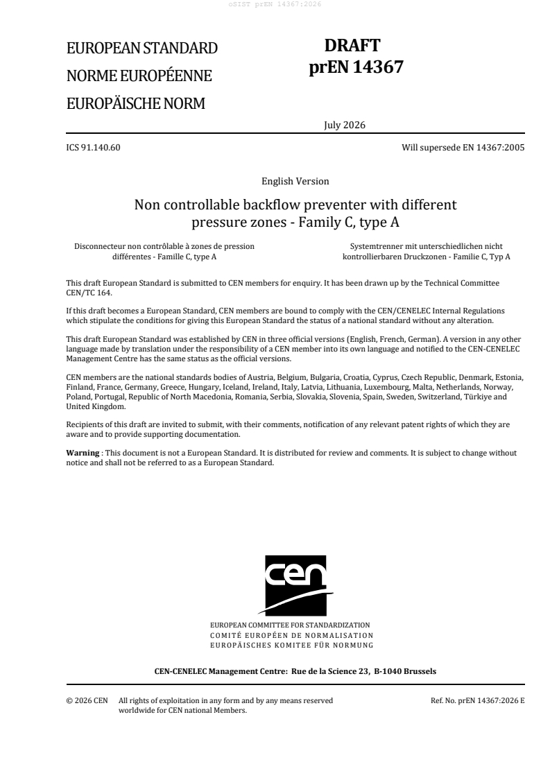 prEN 14367 prEN 14367:2026 - Page 3 preview