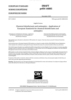 oSIST prEN 14885:2026 - Page 3 preview