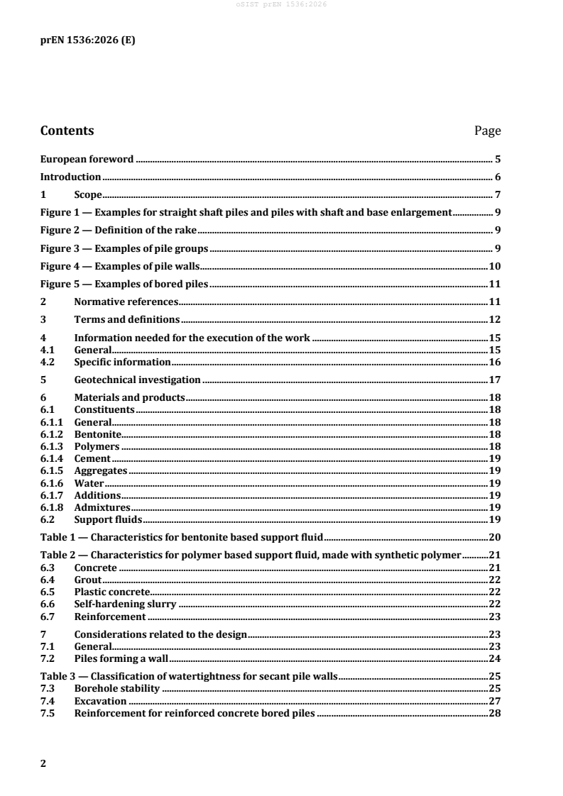 prEN 1536 prEN 1536:2026 - Page 4 preview