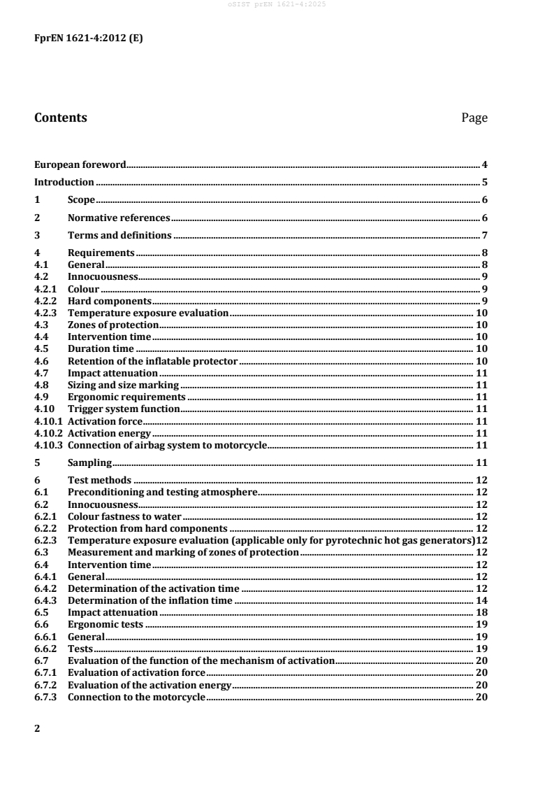 oSIST prEN 1621-4:2025 oSIST prEN 1621-4:2025 - Page 4 preview