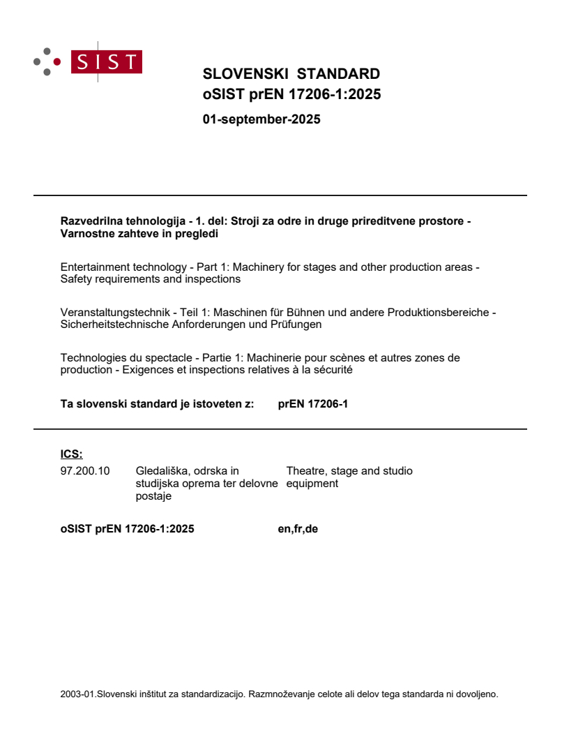 prEN 17206-1:2025