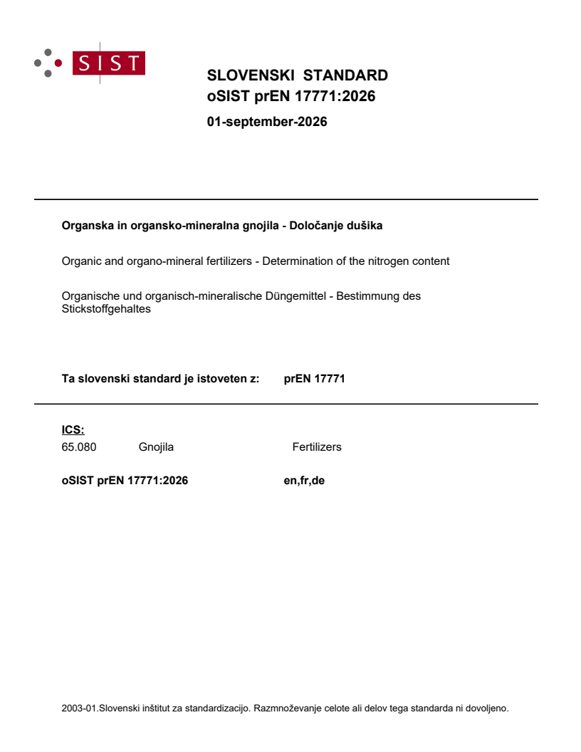 prEN 17771 prEN 17771:2026 - Page 1 preview