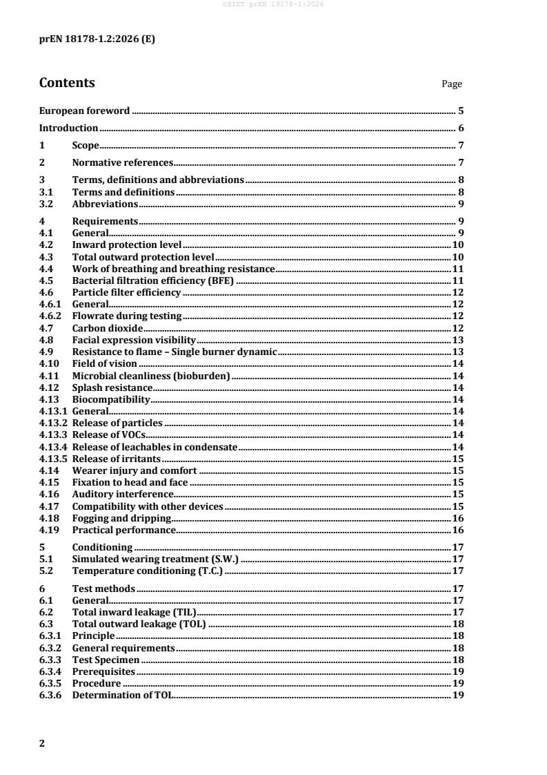 prEN 18178-1 prEN 18178-1:2026 - Page 4 preview