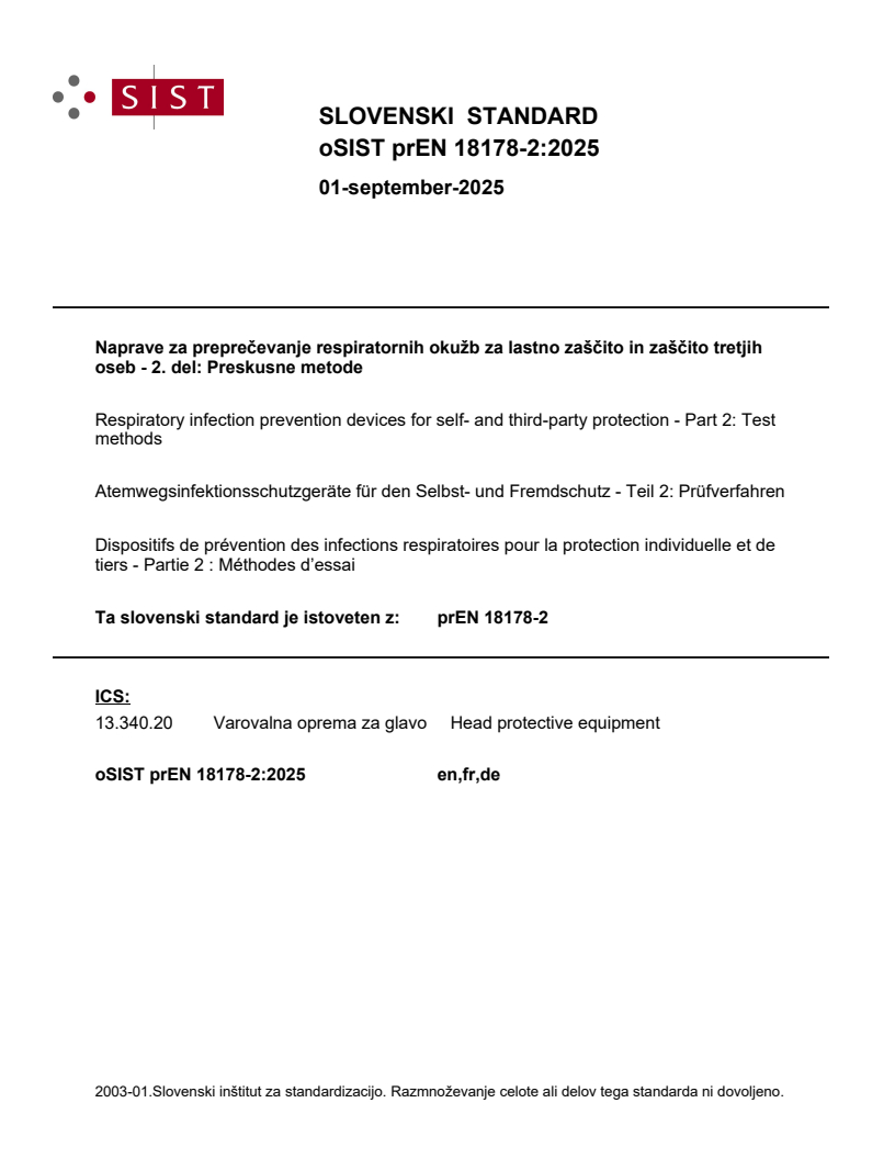 prEN 18178-2:2025