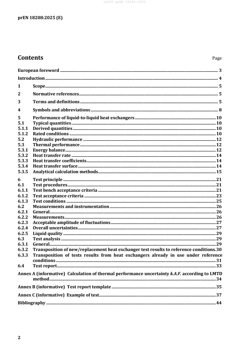 prEN 18208 prEN 18208:2025 - Page 4 preview