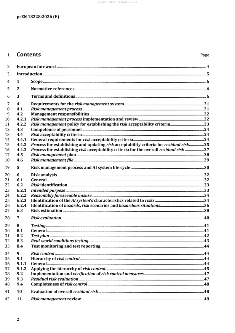 prEN 18228 prEN 18228:2026 - BARVE - Page 4 preview