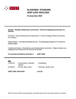 prEN 18232:2025 - Page 1 preview