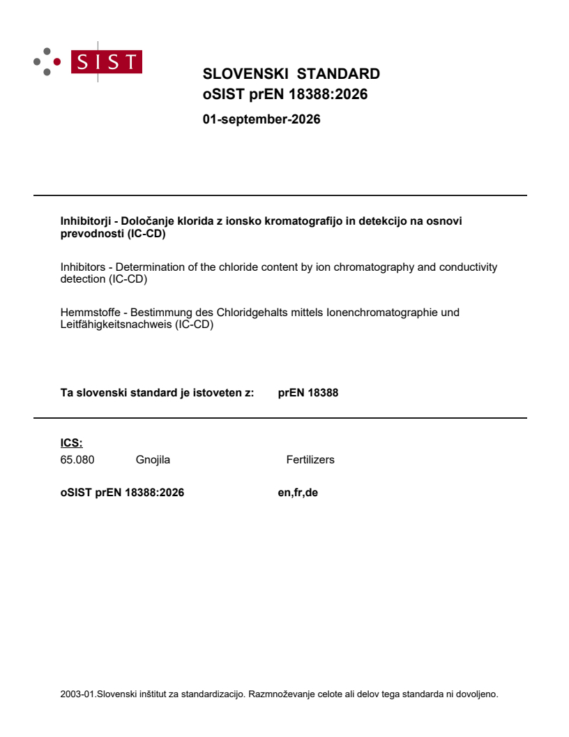 prEN 18388 prEN 18388:2026 - Page 1 preview