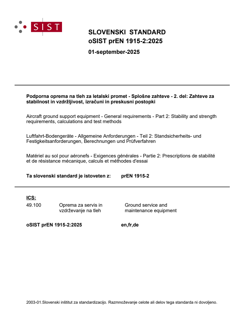 prEN 1915-2:2025