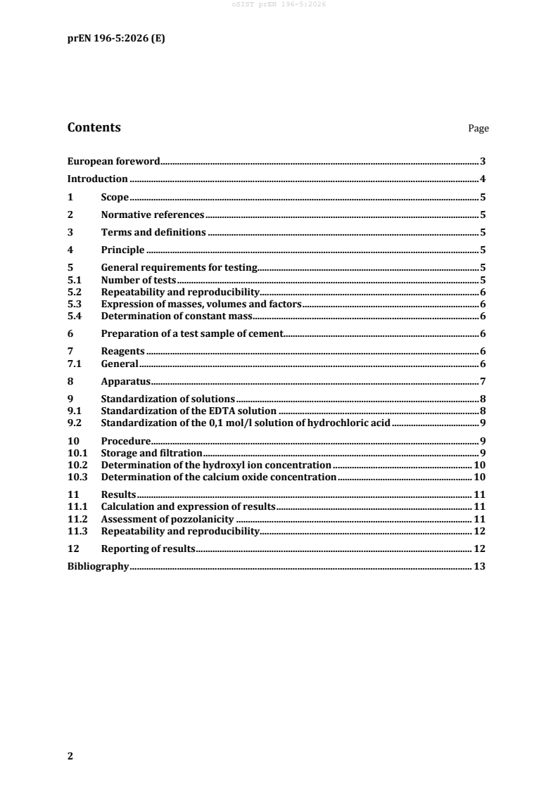 prEN 196-5 prEN 196-5:2026 - Page 4 preview