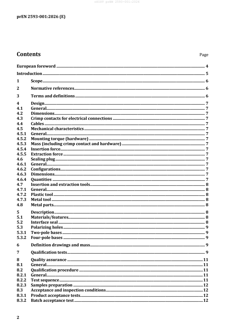 prEN 2593-001 prEN 2593-001:2026 - Page 4 preview