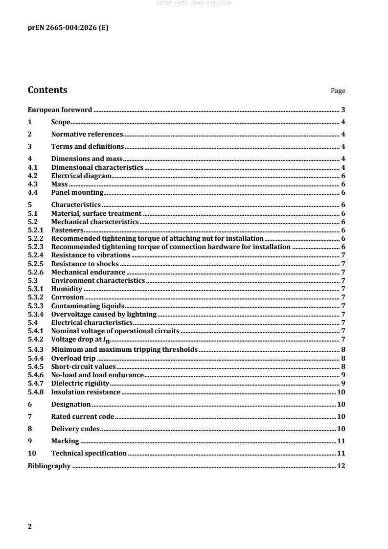 prEN 2665-004 prEN 2665-004:2026 - Page 4 preview