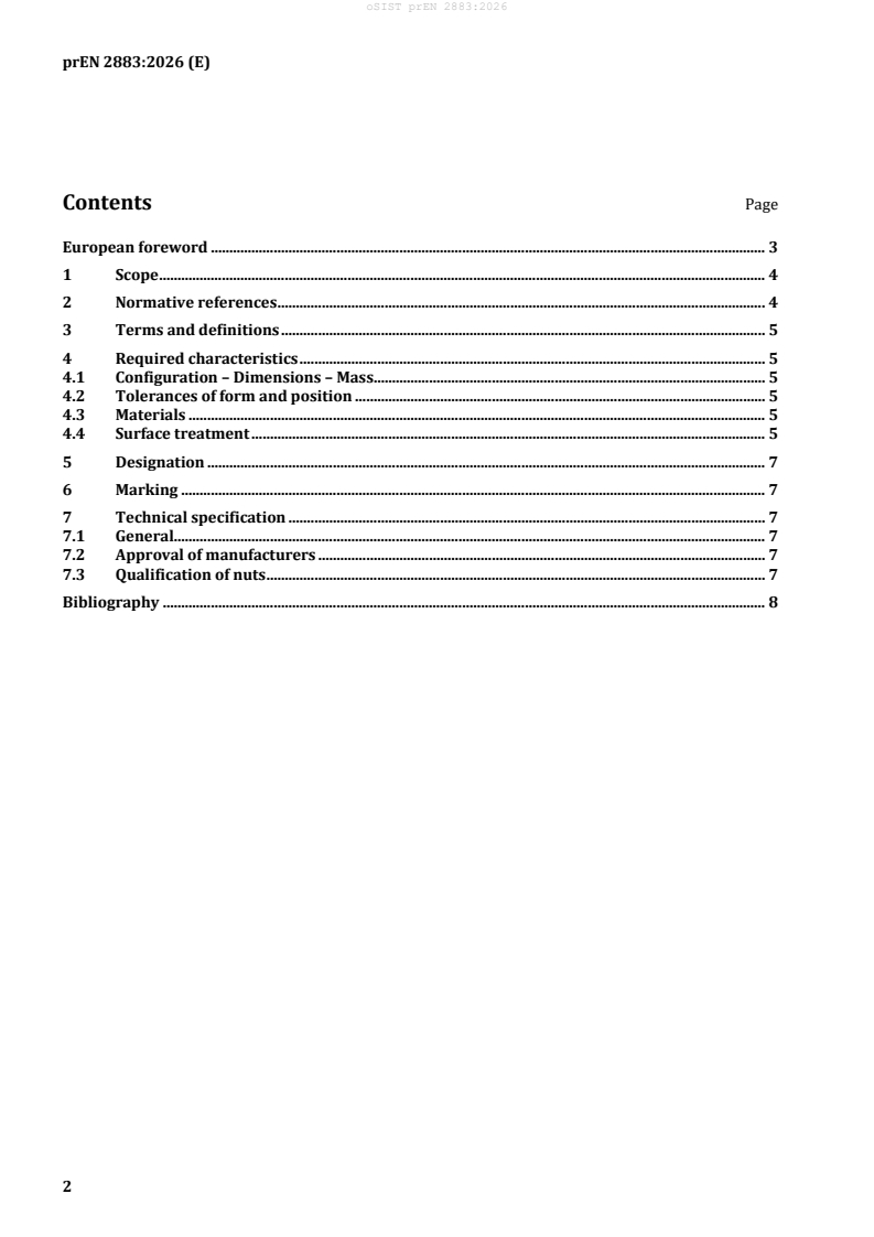 prEN 2883 prEN 2883:2026 - Page 4 preview