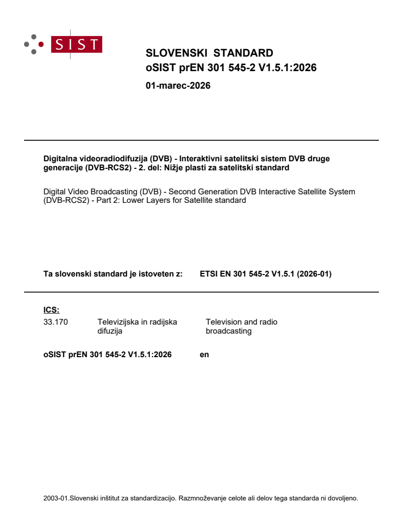 ETSI EN 301 545-2 V1.5.1 (2026-04) prEN 301 545-2 V1.5.1:2026 - BARVE - Page 1 preview