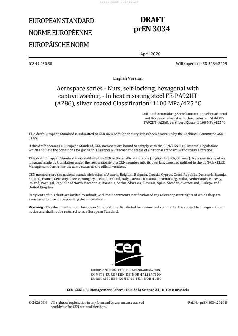 prEN 3034 prEN 3034:2026 - Page 3 preview