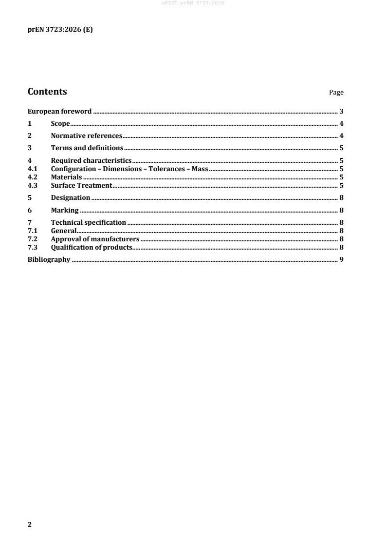 prEN 3723 prEN 3723:2026 - Page 4 preview