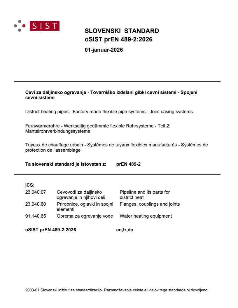 prEN 489-2:2026 - BARVE