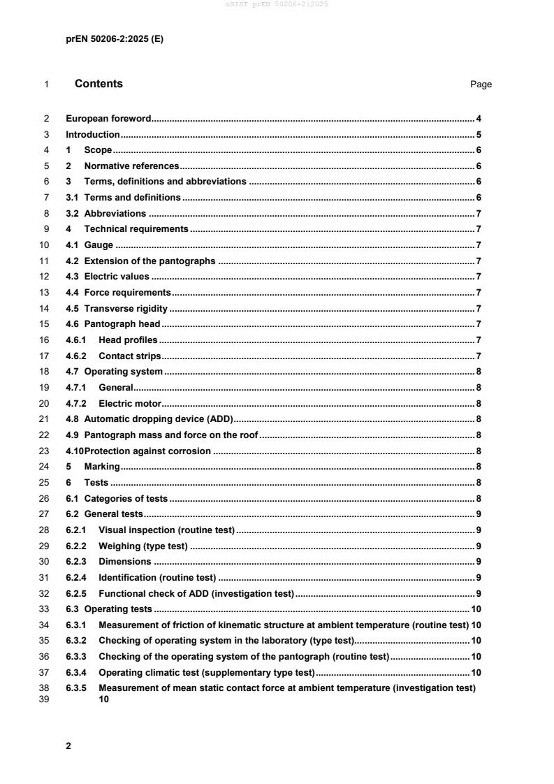 oSIST prEN 50206-2:2025 oSIST prEN 50206-2:2025 - Page 4 preview