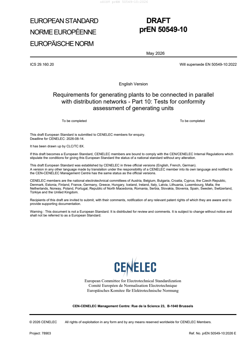 prEN 50549-10:2026 prEN 50549-10:2026 - BARVE - Page 3 preview