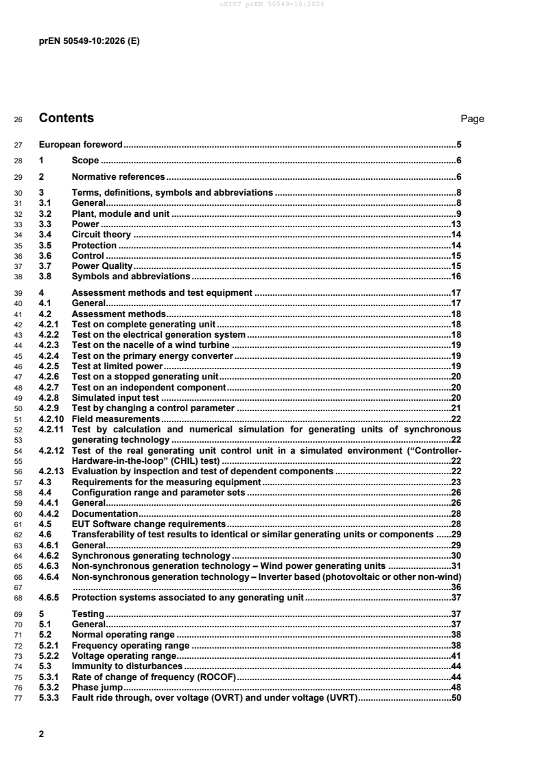 prEN 50549-10:2026 prEN 50549-10:2026 - BARVE - Page 4 preview