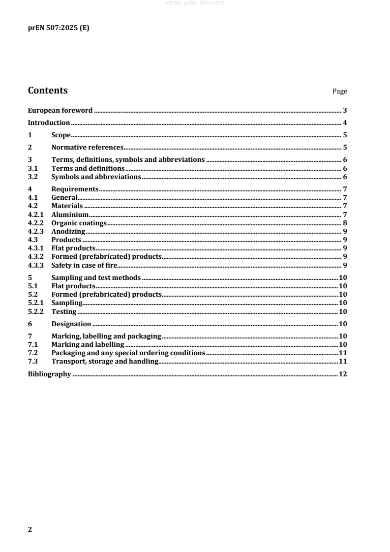 prEN 507 prEN 507:2025 - Page 4 preview