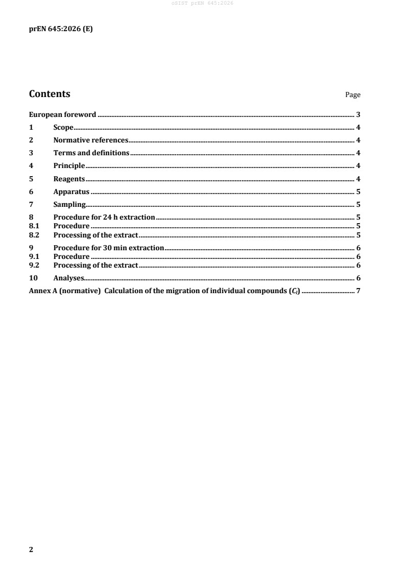 prEN 645 prEN 645:2026 - Page 4 preview