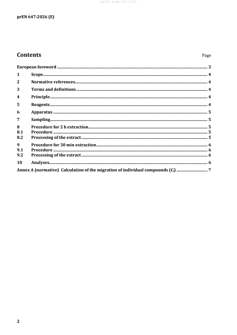 prEN 647 prEN 647:2026 - Page 4 preview