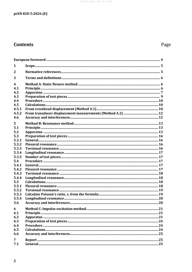 prEN 820-5 prEN 820-5:2026 - Page 4 preview