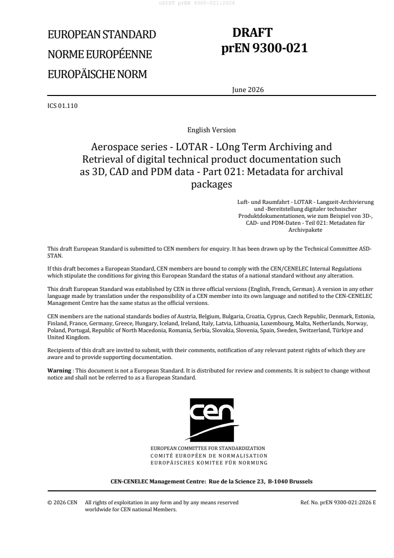 prEN 9300-021 prEN 9300-021:2026 - Page 3 preview