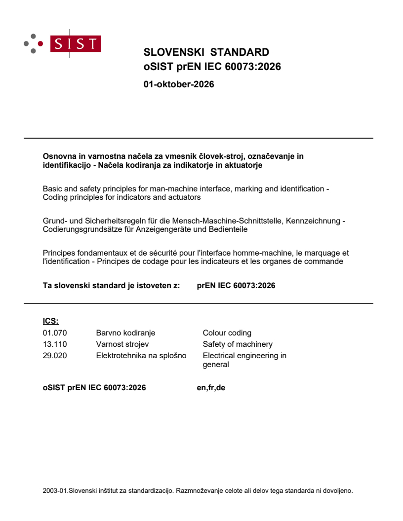 prEN IEC 60073:2026 prEN IEC 60073:2026 - Page 1 preview