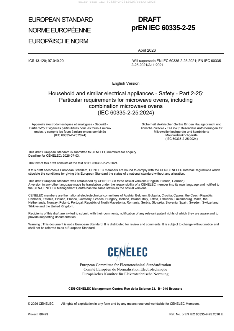 prEN IEC 60335-2-25:2026/prAA:2026 prEN IEC 60335-2-25:2026/oprAA:2026 - Page 3 preview