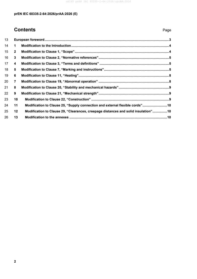prEN IEC 60335-2-64:2026/prAA:2026 prEN IEC 60335-2-64:2026/oprAA:2026 - Page 4 preview