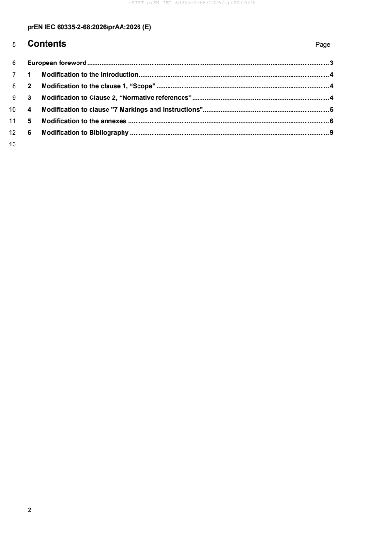 prEN IEC 60335-2-68:2026/prAA:2026 prEN IEC 60335-2-68:2026/oprAA:2026 - Page 4 preview