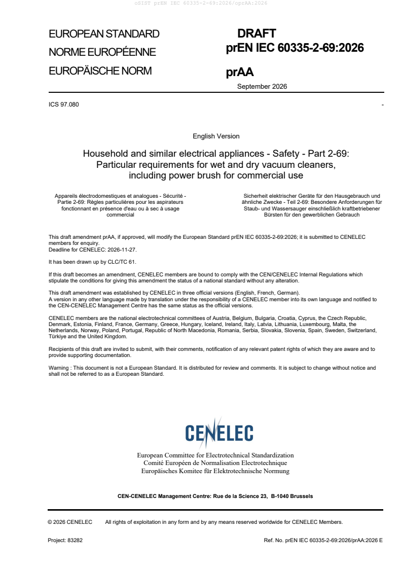 prEN IEC 60335-2-69:2026/prAA:2026 prEN IEC 60335-2-69:2026/oprAA:2026 - Page 3 preview