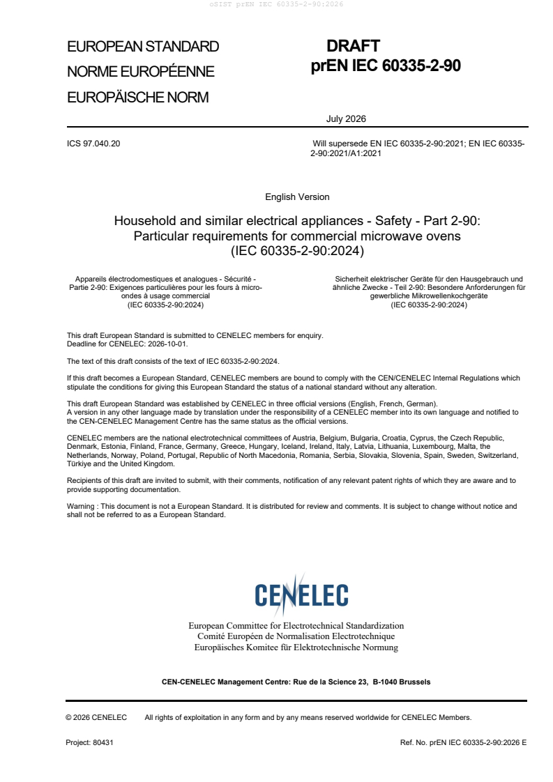 prEN IEC 60335-2-90:2026 prEN IEC 60335-2-90:2026 - Page 3 preview