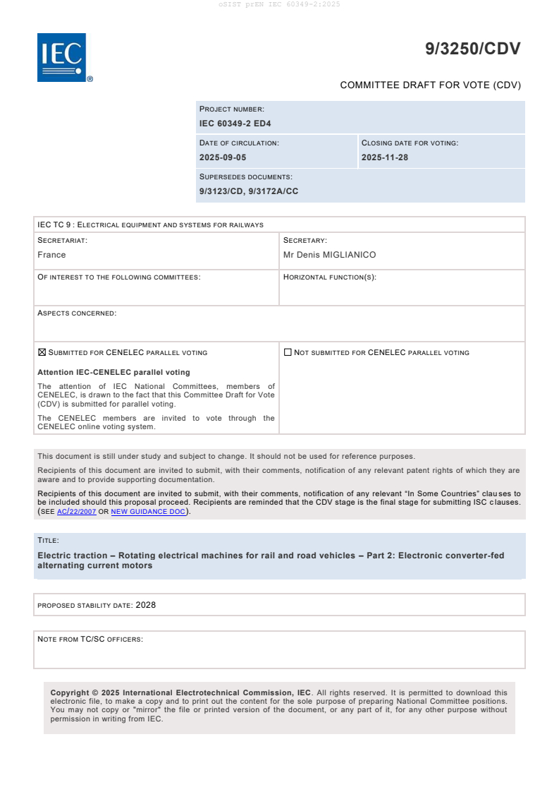 prEN IEC 60349-2:2025