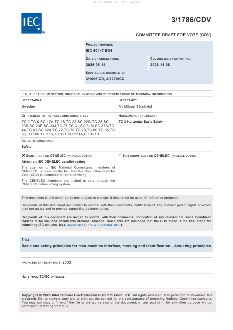 prEN IEC 60447:2026 prEN IEC 60447:2026 - Page 3 preview