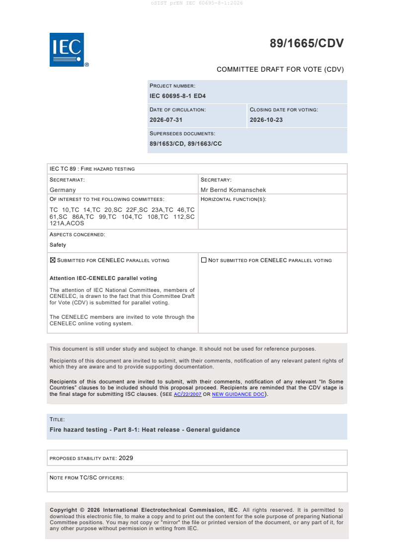 prEN IEC 60695-8-1:2026 prEN IEC 60695-8-1:2026 - Page 3 preview
